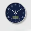 Wall Clocks Luminous Living Room Clock Simple Modern Exterior Interior Quartz Calendar Style Cute Reloj De Pared Home Decor