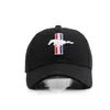 Wide Brim Hats 2021 Black Baseball Cap Sports Racing Racing Car Lunettes de soleil Moto Mustang Motocross Motorcycle 3D broderie271