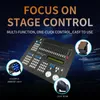 Professional Stage Light DMX Master Console New Sunny 512 DMX Controller med Flycase Package Use för LED Par Beam Moving Head