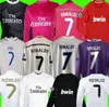 Fußballtrikots Retro Real ZIDANE BALE 16 RAMOS klassisches Langarm-FußballshirtH2434