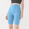 AL-68 calças de fitness cintura alta shorts de yoga cinco pontos calças de ciclismo terno de yoga feminino verão