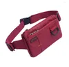 Sacs de taille haute qualité unisexe Fanny Pack cellule/étui de téléphone portable poche Polyester sac sac à main marque voyage ceinture décontractée hanche Bum