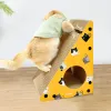 Scratcherzy Pet Toy Cat Scrating desca mruażnik z falistą papierowy kota zarysowanie noszenie Odporność