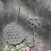 Sacs de soirée Mode d'été Mini rond cristal perlé chaîne de tissage sac à bandoulière ins mignon fleur bandoulière à la main femmes