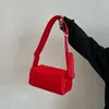 Japanska små axlar crossbody väskor för kvinnor trend mode nylon designer kvinnliga pursar kudde handväskor bolsas 240226
