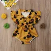 Barboteuses été infantile né bébé fille vêtements fleur body combinaison tenues vêtements pour