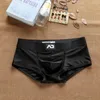 Mutande da uomo intimo bikini maschile vita bassa designer di marca comodi boxer traspiranti pantaloni sexy da gioventù