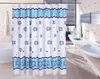 Blue Fishes Shower Curtains Qualified 100 Polyester Happy Fishes Bathroom Curtain Waterproof Fashion Cartoon Fish Shower Curtain6563383