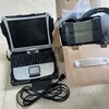 Auto diagnostyczny laptop CF19 CPU I5 4G dotykowy używany z pracami HDD SSD dla skanera MB Star C3