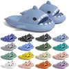 Gratis verzending designer shark slides sandaal GAI slipper sliders voor mannen vrouwen sandalen slide pantoufle muilezels heren dames slippers trainers sandles color15