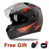 Motorcykelhjältar Mäns hjälm off-road racing män och kvinnor casco moto casque fyra säsonger full anti-dimma varm