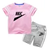 Sommer Baby Mädchen Kleidung Set Kinder Jungen Mode Casual T-shirt Shorts 2-stück Kleinkind Kleidung Kinder Kleidung Baby Sportbekleidung