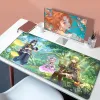 Pads Genshin Impact Mause Pad Gamer Zubehör Computer Schreibtische Schreibtisch Matte Mousepad Maus Gaming Tastatur Matten Pads Große Xxl Protector