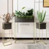 Outros edifícios de jardim Estilo nórdico ferro forjado flor prateleira interior sala de estar simples rack de armazenamento de piso varanda decorativa planta rack flowe yq240304