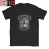 Men's T-Shirts Vintage Rottweiler Head Loyalty Quote Portrait Dog T-Shirt Men Crewneck 100 Percent Cotton Tshirt Wholesale L240304