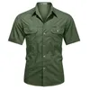 Men's Shirts Short Sleeve Casual Shirts Button Down Shirt for Men Beach Summer Work Shirt Plus Size M L XL XXL XXXL 3XL 4XL 5XL