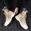 Boots Men Shoes Spring Men's High Fashion Winter Botas Chaussure Homme