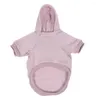 Vêtements pour chiens automne vêtements pour animaux de compagnie sweats à capuche hiver chaud chiot petit moyen chats chiens sweat français chihuahua carlin