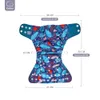 Elinfant Ecological Baby Diapers Cloth Diaper Set Fashion Print Återanvändbara återvinningsbara trosor barnen passar 0-2 år 3-15 kg Baby 240229