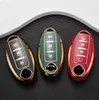 TPU Auto Remote Keys Case Key Cover Shell Tillbehör för Nissan Qashqai Juke J10 J11 Xtrail T32 T31 Kicks Tiida Pathfinder Note 7170883