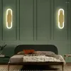 Lâmpada de parede moderna luxo quarto led criativo fundo lâmpadas varanda iluminação sala estar armários