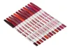 Crayon à lèvres étanche, ensemble de 12 couleurs, crayon à lèvres professionnel longue durée, outils de maquillage, 12 pièces, 8645295