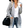 Outono longo casaco feminino jumper pull femme solto malha senhoras outerwear ropa mujer moda cardigan jaqueta camisola mulher roupas 240229