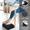 Cuscino piedi ergonomici rilassanti regolabili a doppio strato sotto la scrivania sgabello poggiapiedi per l'home office