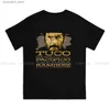 Herren T-Shirts Tuco Benedicto Pacifico Juan Maria Ramirez O Neck TShirt The Good The Bad and The Ugly Film Fabric Original T Shirt Men L240304