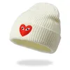 Berretti Divertenti Cuore d'amore Berretti ricamati Cappello Uomo Donna Hip Hop Berretto in lana lavorato a maglia Y2k Moda calda Cento Cappelli freddi