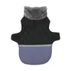 Abbigliamento per cani Cappotto caldo Abbigliamento regolabile impermeabile con collo in pelliccia Giacca riflettente invernale reversibile a prova di freddo