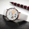 Smeeto Brand Student Women's Watches女性の絶妙なラインストーンレザーベルトファッションウォッチクォーツウォッチE5