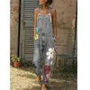 Women's Jeans Jeans Overalls Spring Autumn Flower Mid Waist Pocket Fashion Solid Long 240304