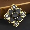 Beyblades Metal Fusion New Gear Linkage Metal Fidget Spinner Copper EDC Hand Spinner Anti Stress Finger Game Fingertip Gyro Toys for Adult Gifts L240304