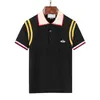 T-shirts pour hommes Designer Polo Shirt Homme Mode T-shirts Casual Hommes Golf Polos d'été High Street Broderie Snake Bee Top Taille M-XXXL 240304