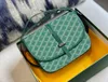 Designer PM Message Bag Green Sky Blue Yellow White Womens Luxury Crossbody Purse Shoulder Bag