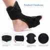 Araç 1 Set Plantar Fasiit Dorsal Gece Splel Ayak Orthosis Tıbbi Ayak Ayak Ayey Ayarkağı Destek Desteği + Spiky Masaj Topu