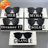 GM Lunettes de soleil Miroir Femmes Hommes Designer Gentle Monster Cadre surdimensionné Lunettes de soleil élégantes avec Box296y DPEK