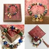 Strand Vintage Fashion Wrist Jewelry Beads Bracelet Bead Bangles Glaze Material