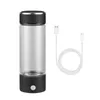 Water Bottles Muscle Recovery Bottle 450ml Usb Rechargeable Hydrogen Ionizer Machine Rapid Electrolysis Generator For Rich