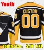 87 Sidney Crosby Evgeni Malkin Maglia da hockey Pittsburgh Custom Penguins KrisLetang Jeff Carter Mikael Granlund Jake Guentzel Jason Zucker Rickard Rakell Bryan