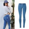 Damesjeans Skinny Fit Dames Denim Jeans Stretch Comfort Laagbouw 5 kleuren 240304