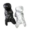 Dog Apparel 1PCS Winter Clothes Puppy Glossy Waterproof Pet Thickened Warm Luxury Pullover With Zipper Easy Wash