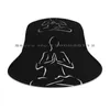 Baretten Meditatie Mutsen Gebreide muts Zen Chakra Gebed Spirituele Boeddha Wijsheid Esoterische India Brimless Gebreide Skullcap