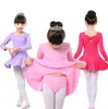 Nouveaux enfants vêtements de scène filles robe de louange à manches longues plissée balançoire longue église vêtements de danse liturgique vêtements enfants filles Ballet Dres2982913