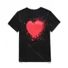 Love mens t-shirt uomo designer nuove magliette tee camuffamento amore vestiti T-shirt grafica rilassata cuore dietro la lettera sul petto hip hop divertenti camicie con stampa maglietta traspirante