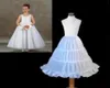 New in Stock Cheap Three Hoops Underskirt Little Girls ALine Petticoats Ball Gowns Crinoline For Flower Girls Dresses Girls Pagea9563740