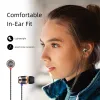 Auriculares SoundMAGIC E10 originales con cable, bien equilibrados, estéreo de alta fidelidad, buen aislamiento de ruido, cómodos en el oído, auriculares dorados