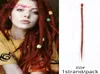 Dreads Estensioni Capelli Dreadlocks 1 Confezione Intrecciato Piega Sintetica Nero Rosa Biondo Ombre Treccia All'uncinetto Capelli Sintetici Stella Completa per1582170