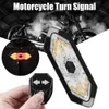 New Amber LED Motorcycle Turn Signals Running Water Flashing Signal Rear Indicator Motorbike Lamp Blinker Lights Accessories N8s3 New